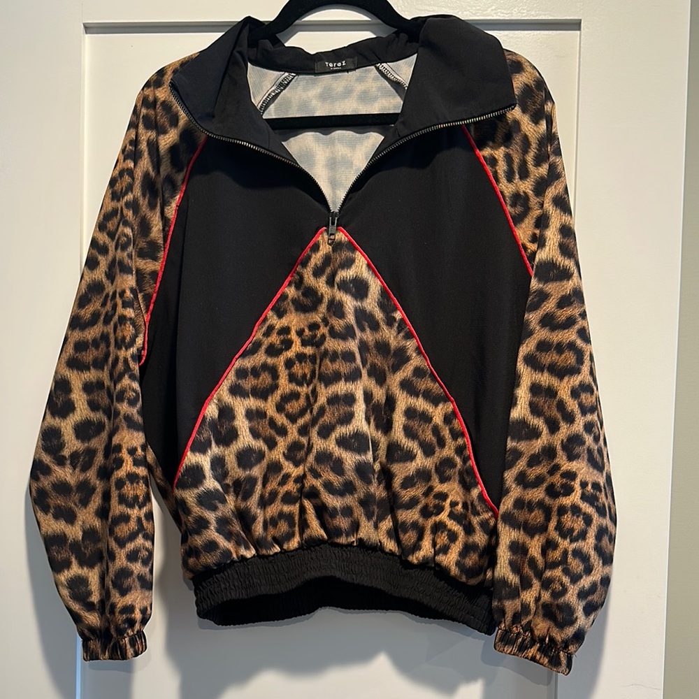 Terez -Leopard Print Women's Jacket